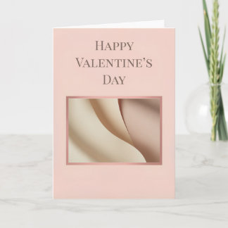 Carte Minimalist Photo Valentine Card