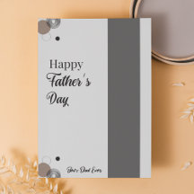 Minimaliste Gris Fête des Pères | Meilleur Papa du