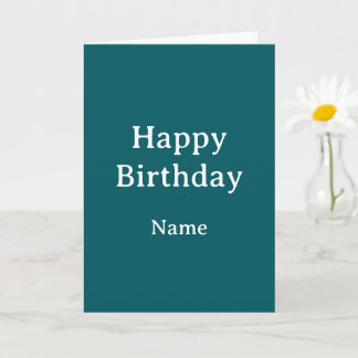 Carte Minimaliste Turquoise Tout Ce Dont Vous Avez Besoi