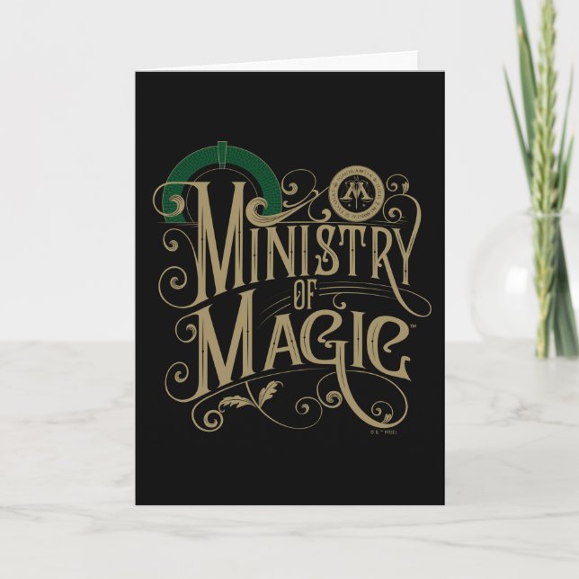 Carte MINISTÈRE vintage DE MAGIC™ Graphic (Devant)