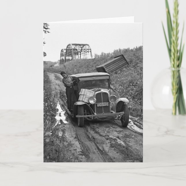 Carte Minnesota Blueberry Pickers, 1937 (Devant)