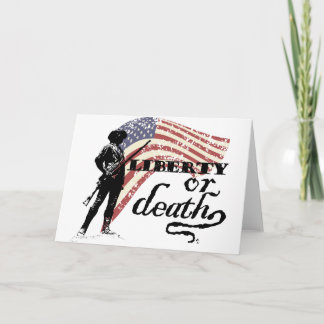 Carte Minutemen de liberté ou de mort