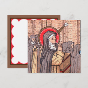 Carte Miracle de Bl. Imelda Lambertini (Détail ; VVP 010