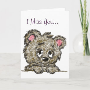 Carte Miss Bear Cub