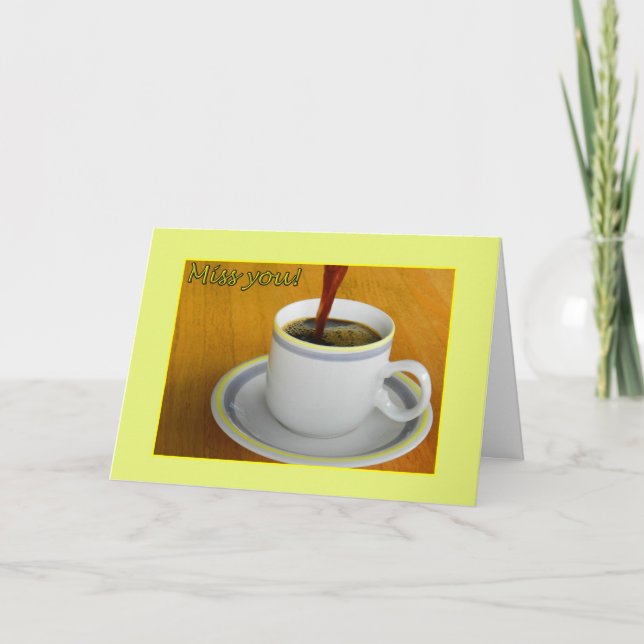 Carte Miss Café (Devant)