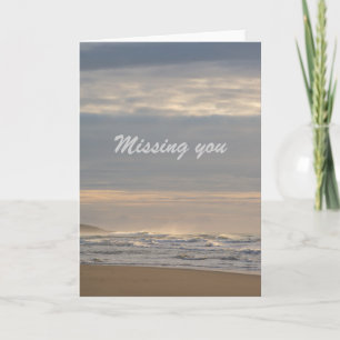 Carte Missing you