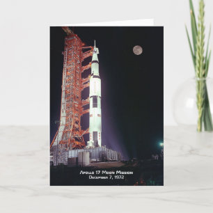 Carte Mission Apollo 17 Moon