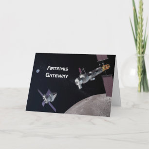Carte Mission Artemis Orion SLS Moon