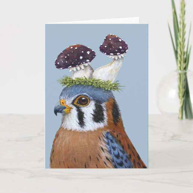 Carte Mitch the kestrel card (Devant)
