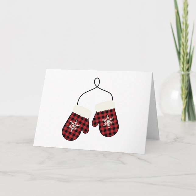 Carte Mittens d'hiver (Devant)