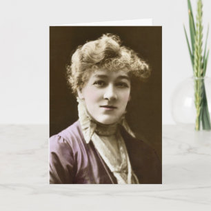 Carte Mlle Mary Moore