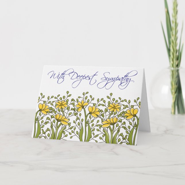 Carte Mme Bren Sympathy (Devant)