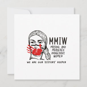 Carte MMIW - Nous sommes gardiens de nos soeurs