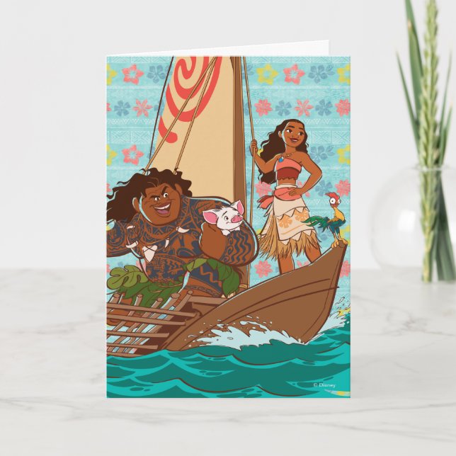 Carte Moana| Définir votre propre parcours (Devant)