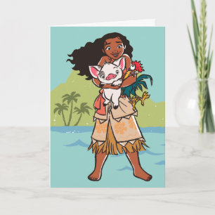 Carte Moana Pua & Heihei - Voyagers