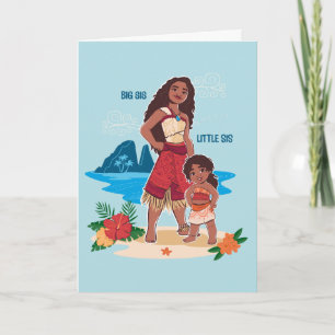 Carte Moana & Simea : Big Sis Little Sis