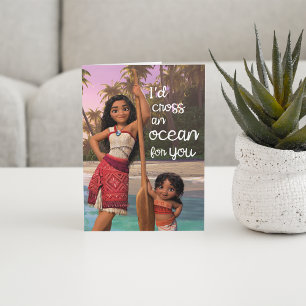 Carte Moana & Simea : Je traverserais un océan pour vous
