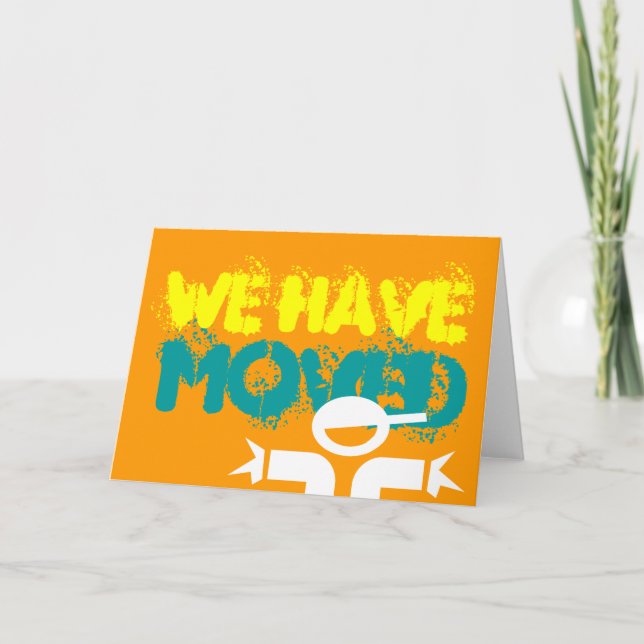 Carte mobile disant "que nous nous sommes (Devant)