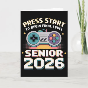Carte Mode Senior 2026 Joueur Activé Appuyez sur Démarre