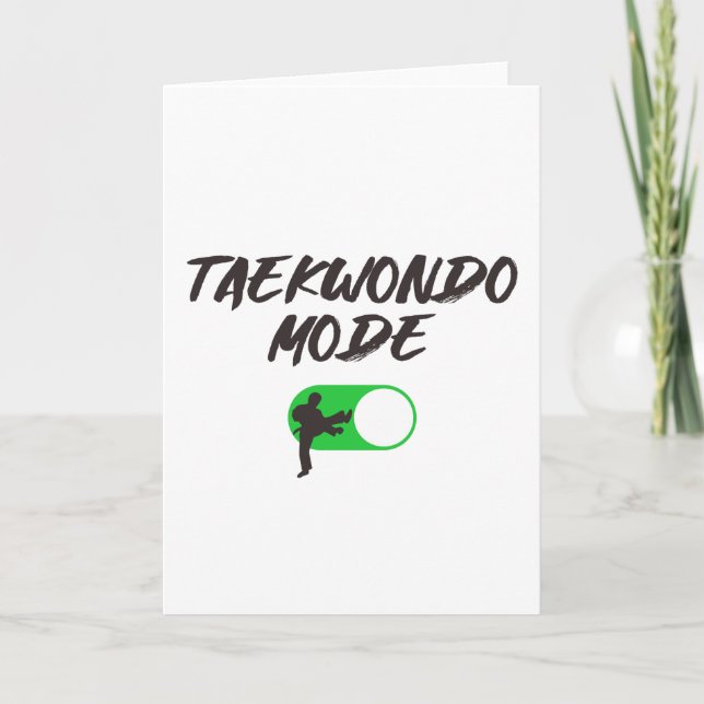 Carte Mode Taekwondo ON (Devant)