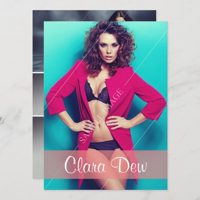 Carte modèle d'élém. (Devant / Derrière)