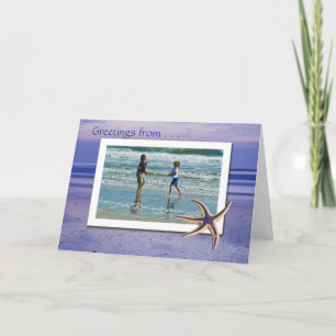 Carte Modèle photo Sunrise On The Beach