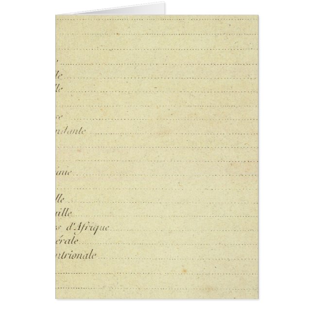 Carte moderne (Devant)