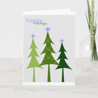 Carte moderne de vacances