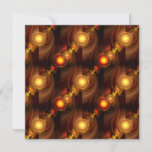 Carte Moderne Élégant Bohème Abstrait Motif Artistique e
