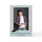 Moderne Rustique Félicitations Graduation Photo