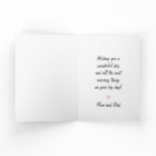 Moderne Simple Chic Photo personnalisée Accueil An