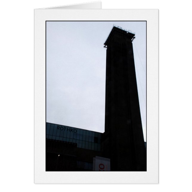 Carte MODERNE TATE (Devant)