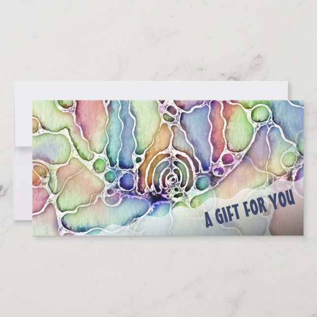 Carte Modes de vie - Art neurographique Motif 1 (Devant)