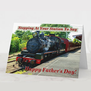 Carte Modifier le nom Champ de texte Train à vapeur Fête