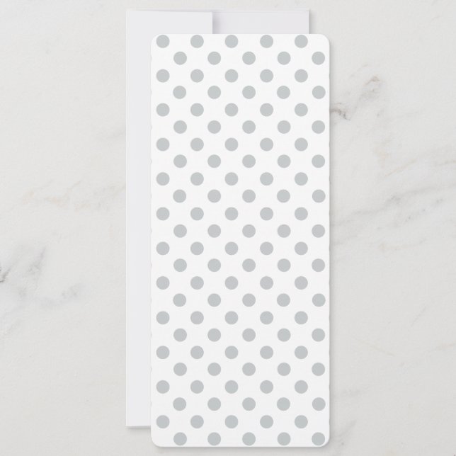 Carte Modifier Pois gris N'importe quelle couleur Clique (Devant)