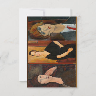 Carte Modigliani Portraits