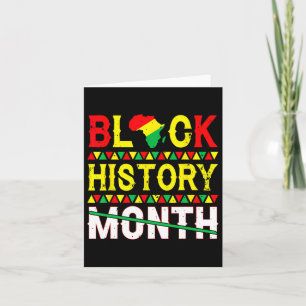 Carte Mois de l'histoire des Noirs 247365 Culture du pat