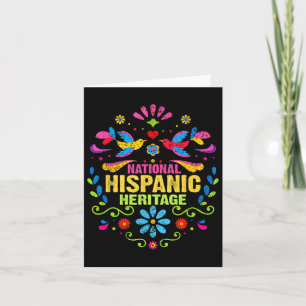 Carte Mois du patrimoine hispanique Tous les pays Mains 