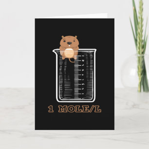Carte Mole Chimie Cute Science