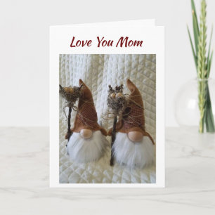 CARTE ***MOM*** AMOUR ET MERCI À **NOËL**