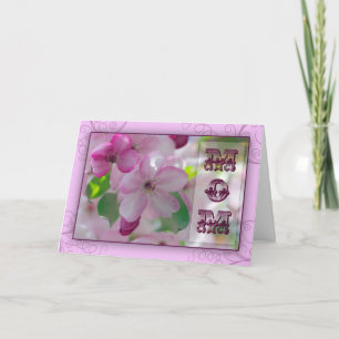 Carte MOM Apple Blossom