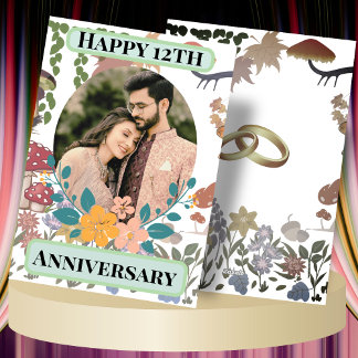 Carte Moments Ensoleillés, 12 Années d'Amour qui Grandit