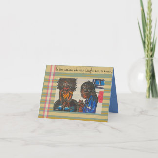 Carte Momma de l'enseignement