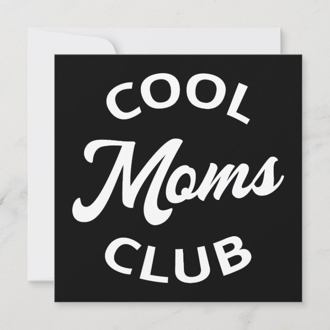 Carte Moms Club cool I (Devant)
