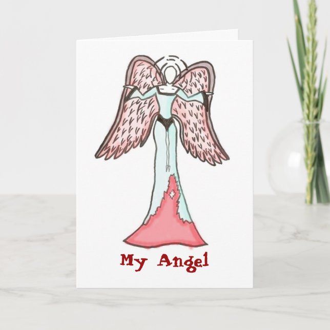 Carte Mon ange (Devant)