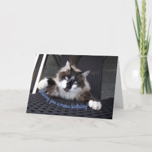 Carte Mon anniversaire !