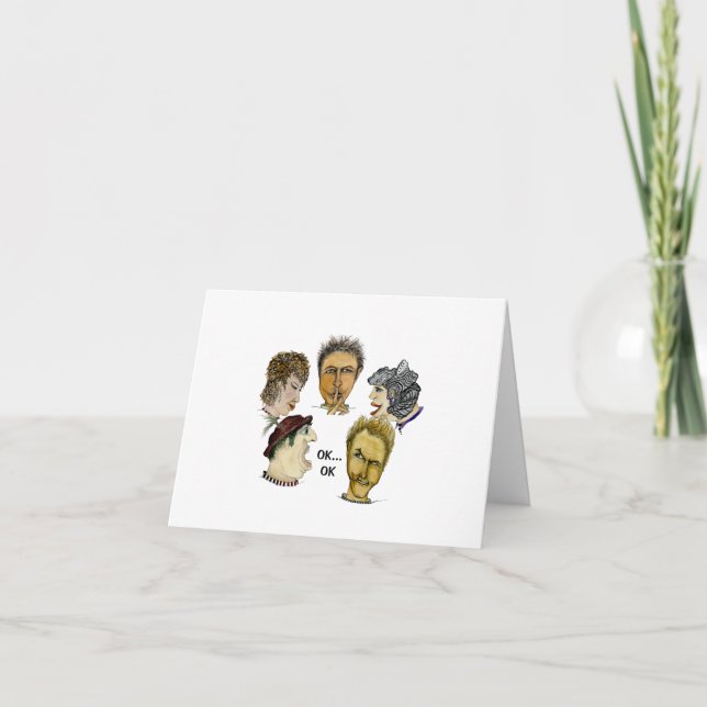 Carte Mon cadeau de vacances cette année est mon avis (Devant)