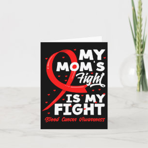 Carte Mon combat de maman est ma lutte contre le cancer 