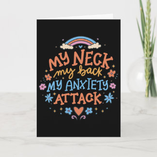 Carte Mon cou Mon Ck Mon attaque d'anxiété _1