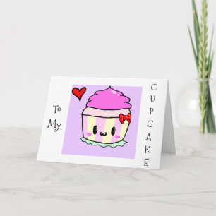 CARTE MON CUPCAKE-PERSONNE N'EST PLUS DOUX QUE "VOUS" AN